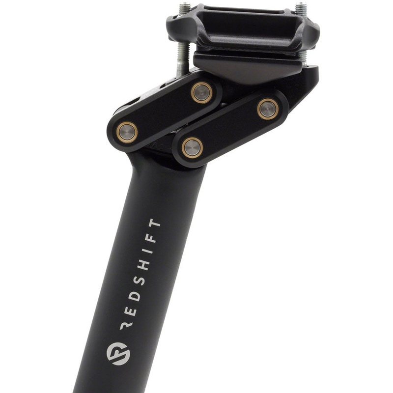 Redshift Sports Dual-Position Seatpost - Aluminum 27.2 x 350mm Black