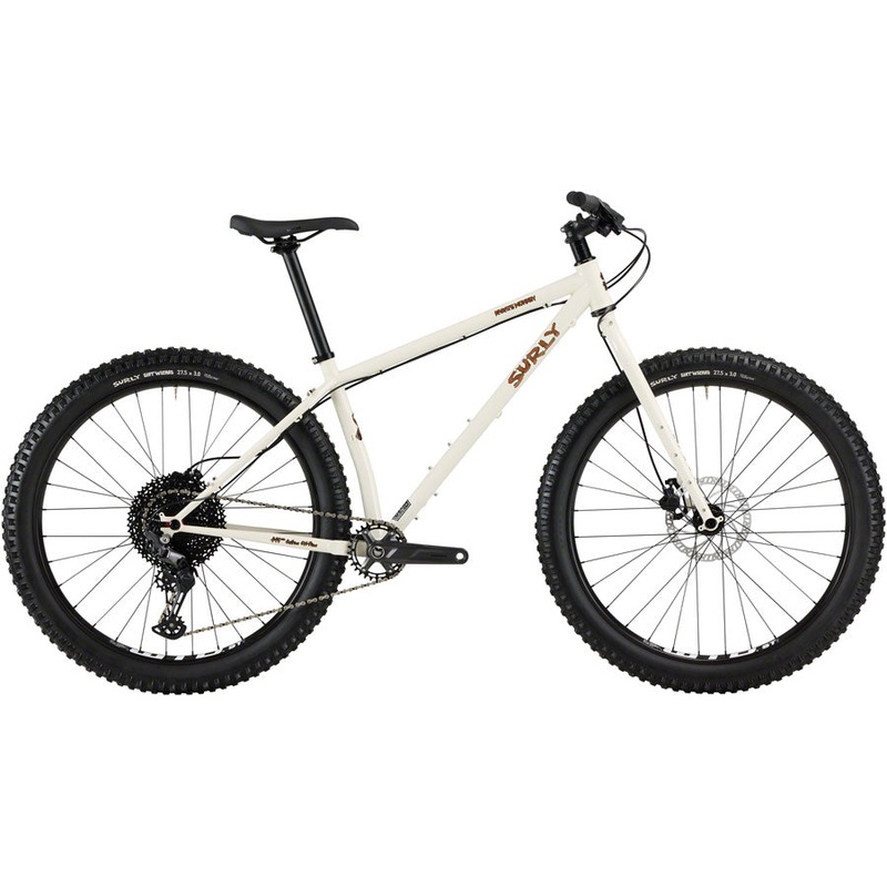 Surly Karate Monkey Bike - 27.5" Steel Snow Mold White Large