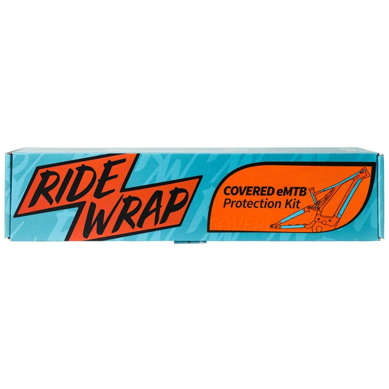 RideWrap Covered Dual Suspension eMTB Frame Protection Kit - Gloss