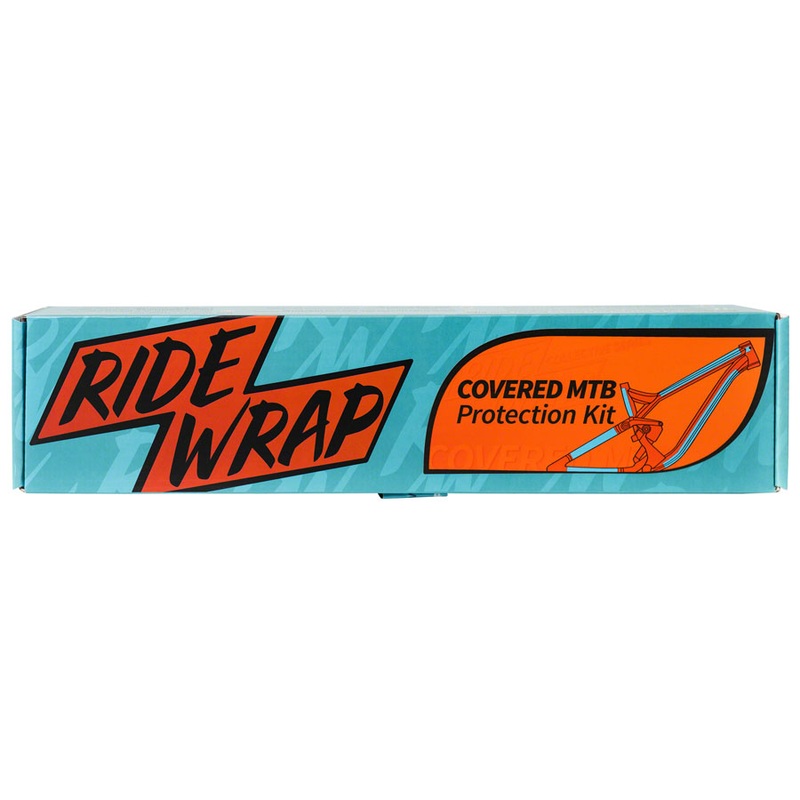 RideWrap Covered Dual Suspension MTB Frame Protection Kit - Gloss
