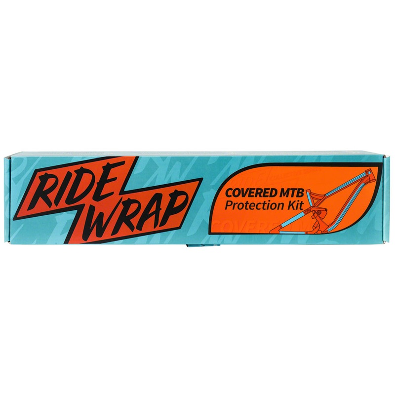 RideWrap Covered Dual Suspension MTB Frame Protection Kit - Matte