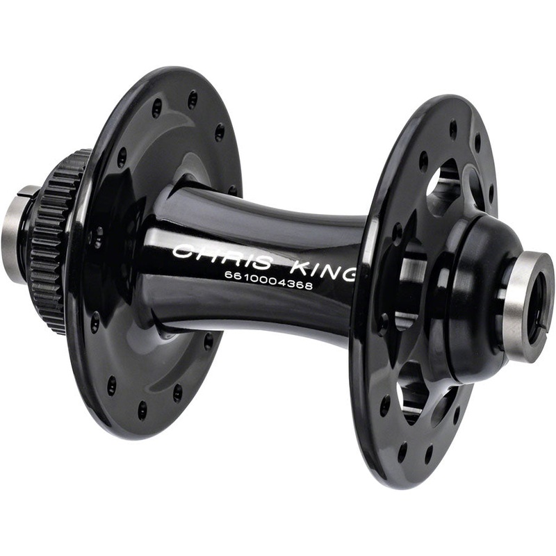 Chris King R45D Front Hub - 12 x 100mm Center-Lock Black 24H