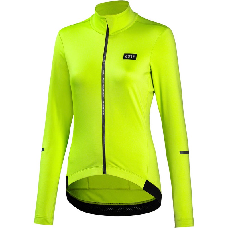 Gorewear Progress Thermo Jersey - Neon Yellow Womens  X-Small/0-2