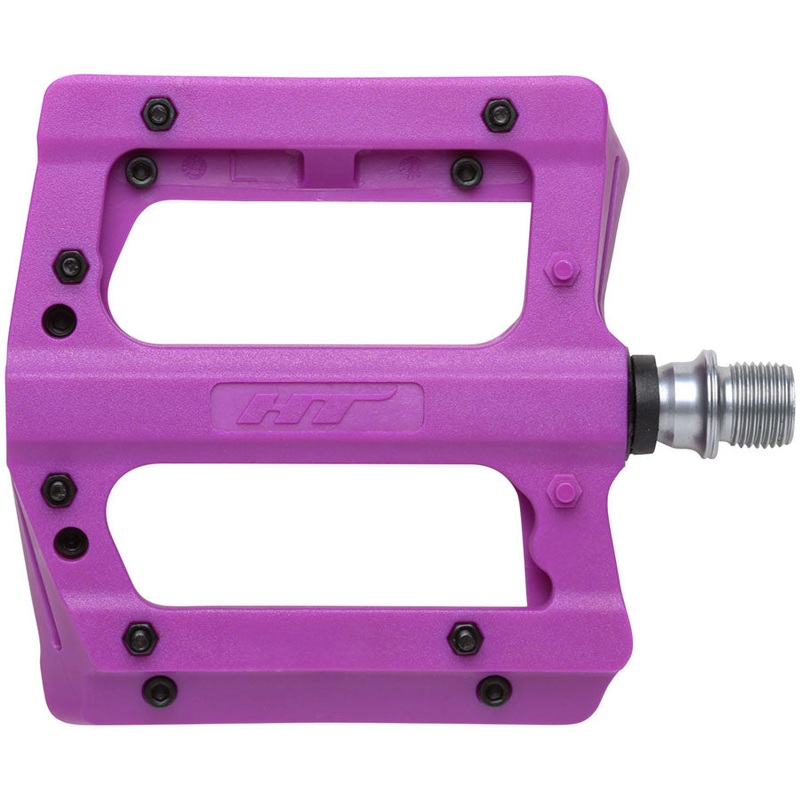 HT Components PA12A Pedals - Platform Composite 9/16" Dark Purple