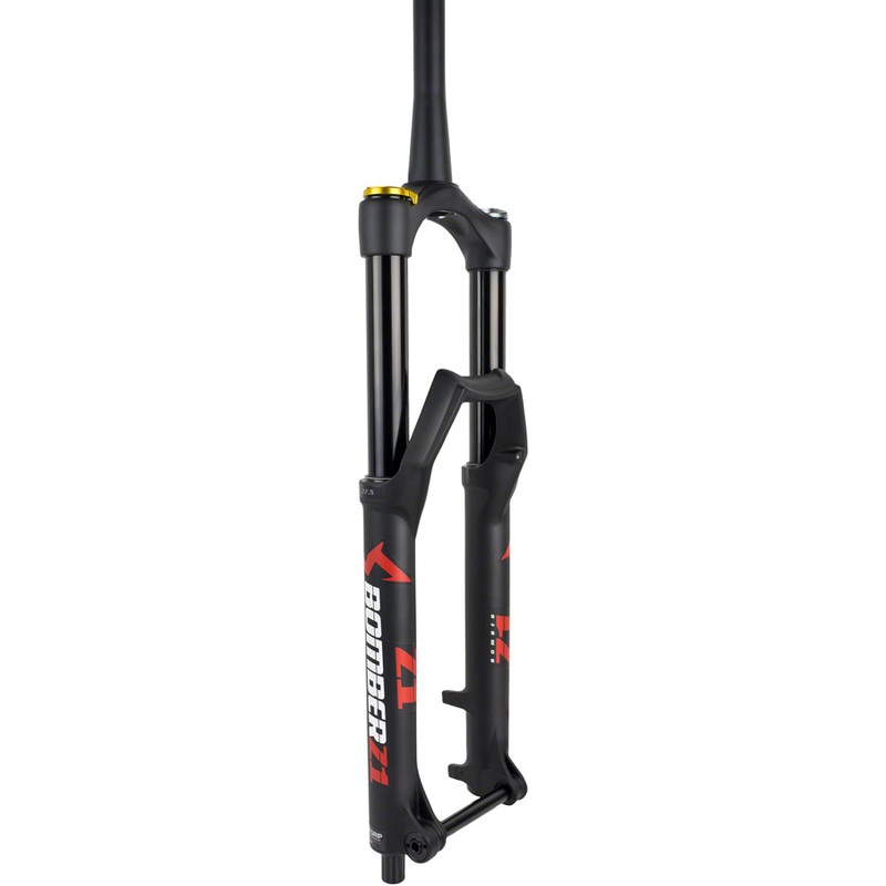 Marzocchi Bomber Z1 Coil Suspension Fork - 29" 170 mm 15 x 110 mm 44 mm Offset BLK GRIP Sweep Adjust Kabolt