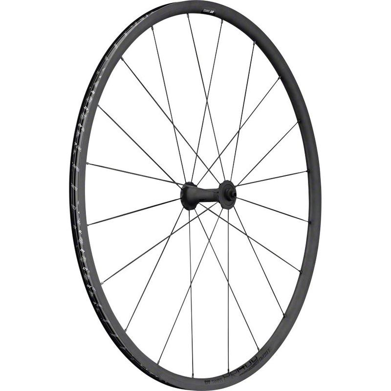 DT Swiss PR 1400 DICUT OXiC Front Wheel - 700 QR x 100mm Rim Brake BLK 21mm