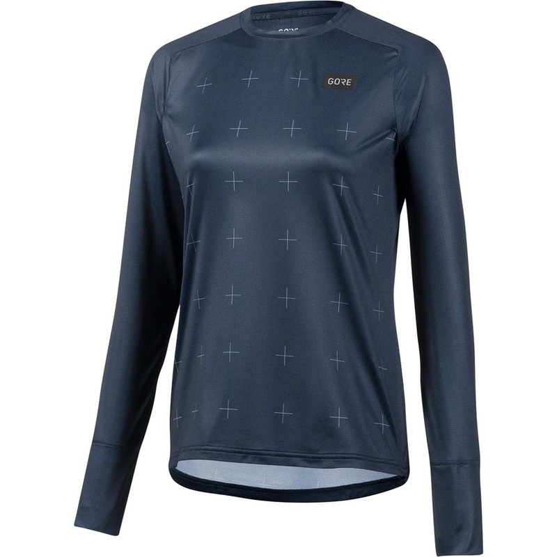Gorewear Trail KPR Daily Jersey - Long Sleeve Orbit Blue Womens Small