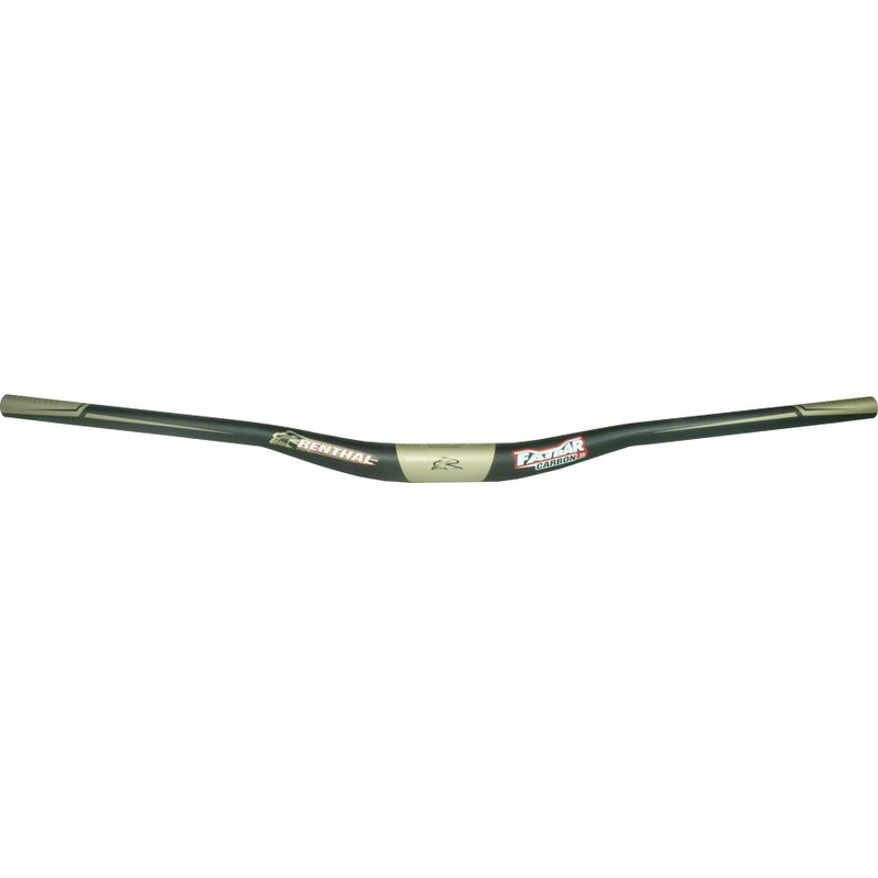 Renthal FatBar Carbon 35 Handlebar - Carbon 10mm 800mm 35mm Black