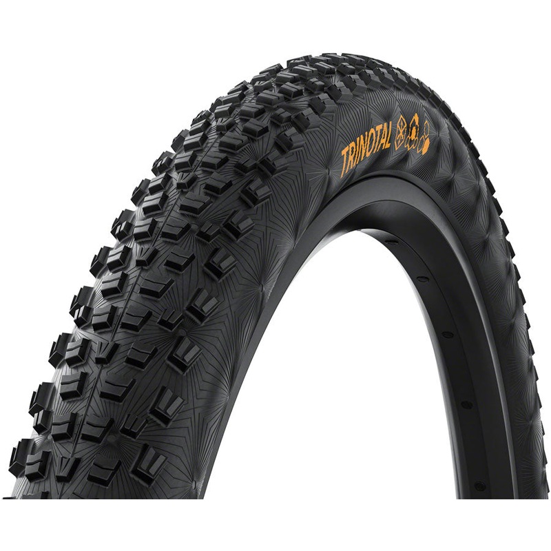 Continental Trinotal Tire - 27.5 x 2.20 Tubeless Folding BLK Grip Trail Casing E25