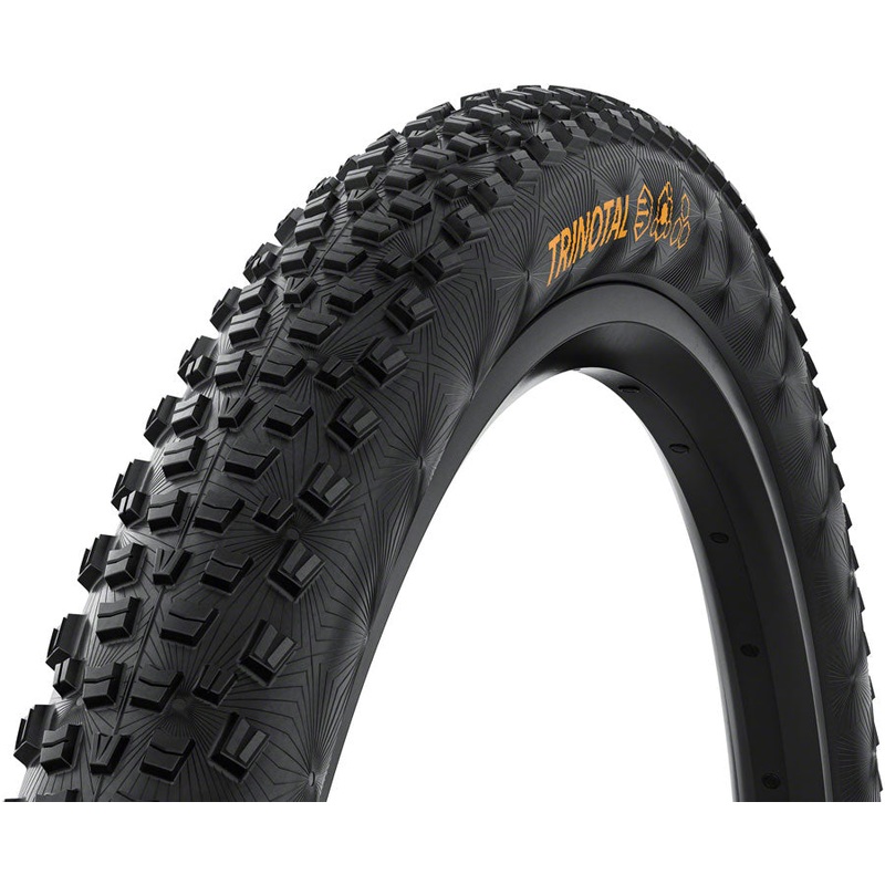 Continental Trinotal Tire - 29 x 2.40 Tubeless Folding BLK Rapid Race Casing E25