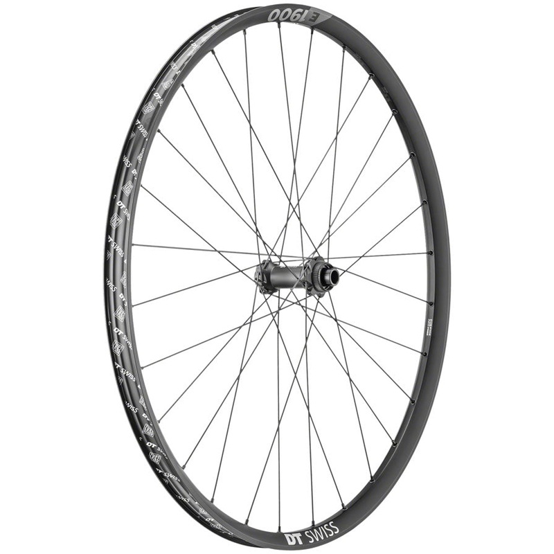 DT Swiss E 1900 Spline 30 Front Wheel - 27.5" 15 x 100mm Center-Lock Black