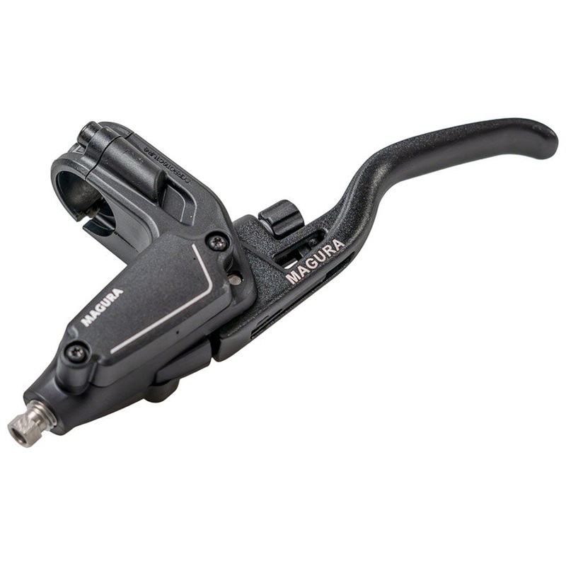 Magura MT C ABS Disc Brake Master Cylinder Lever Assembly - 2-Finger Left Aluminum Blade BLK