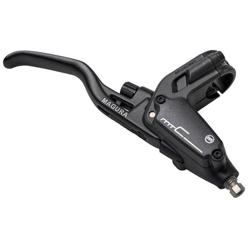 Magura MT C ABS Disc Brake Master Cylinder Lever Assembly - 2-Finger Right Aluminum Blade BLK