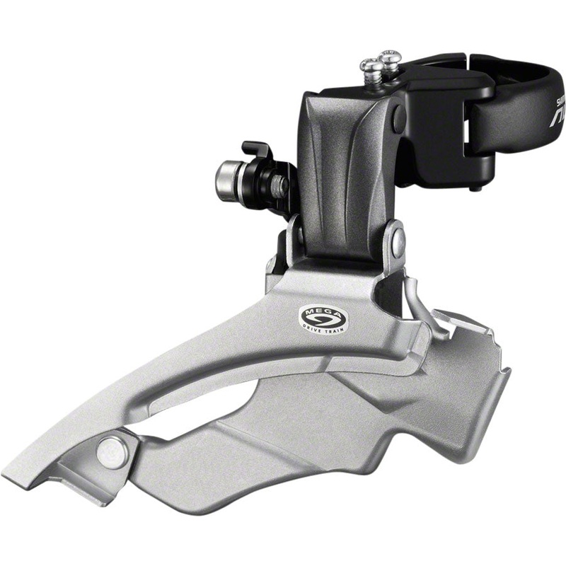 Shimano Altus FD-M371 9-Speed Triple Down-Swing Dual-Pull Front Derailleur
