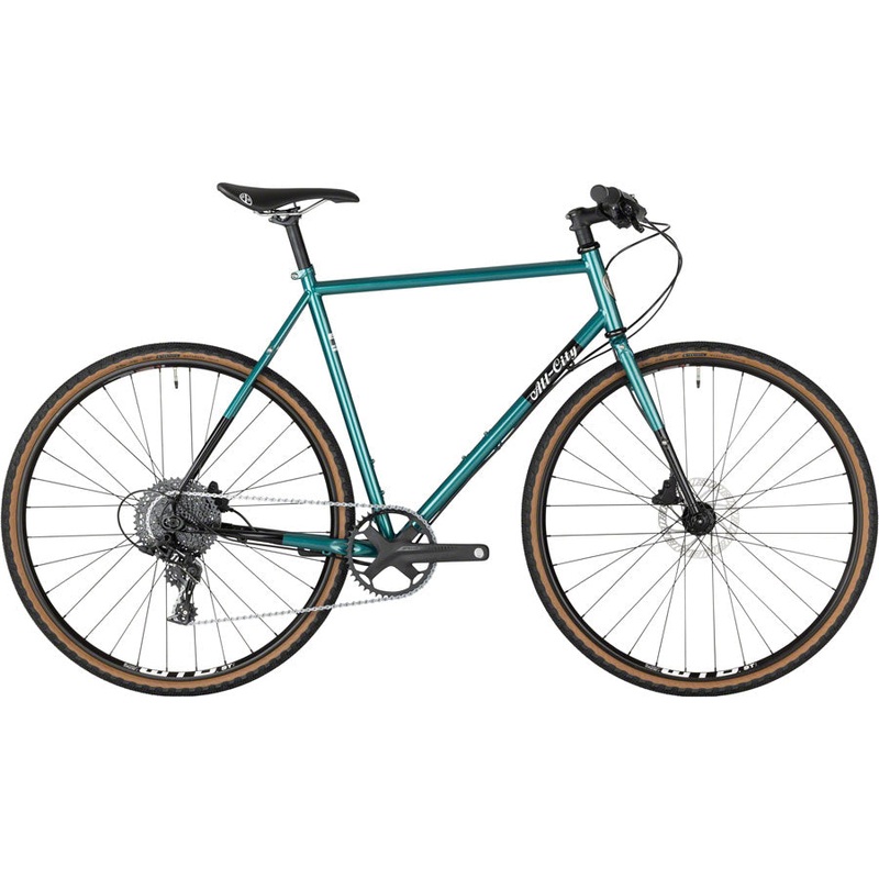 All-City Super Professional Apex Bike - 700c Steel Apex Night Jade 58cm