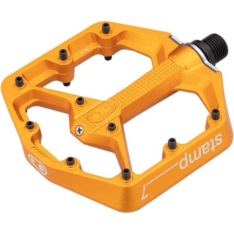 Crankbrothers Stamp 7 Pedals - Platform Aluminum 9/16" Orange Small