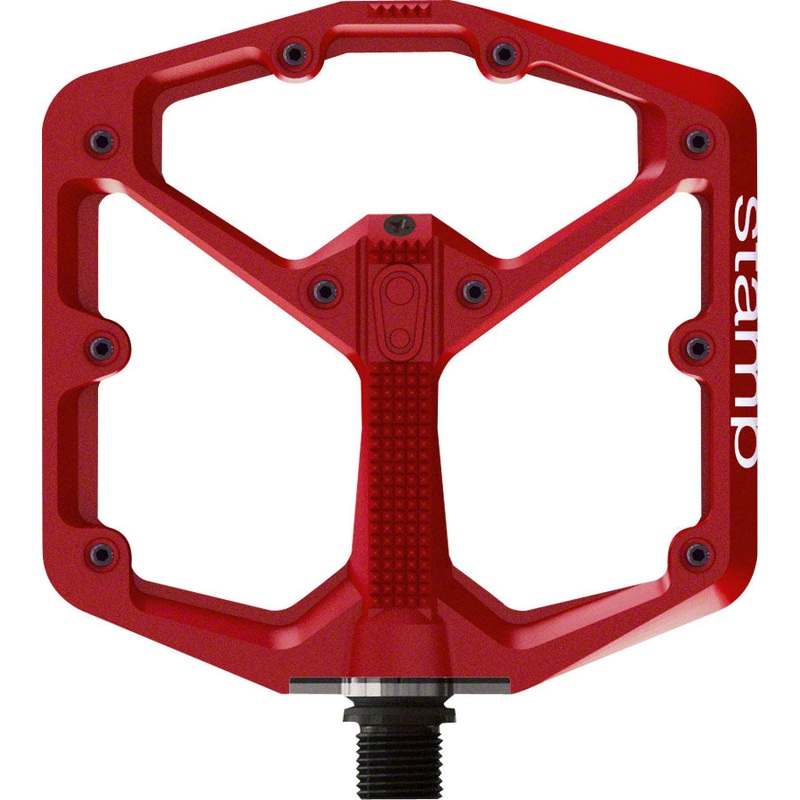 Crankbrothers Stamp 7 Pedals - Platform Aluminum 9/16" Red Large