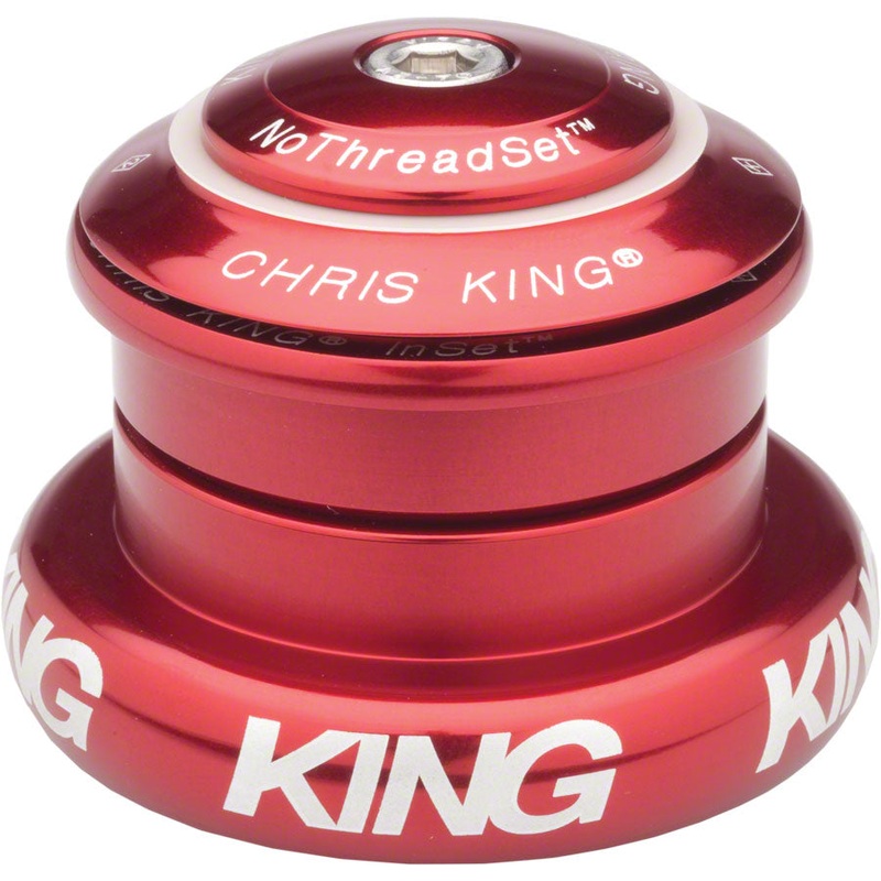 Chris King InSet i7 Headset - 1-1/8 - 1.5" 44/44mm Red