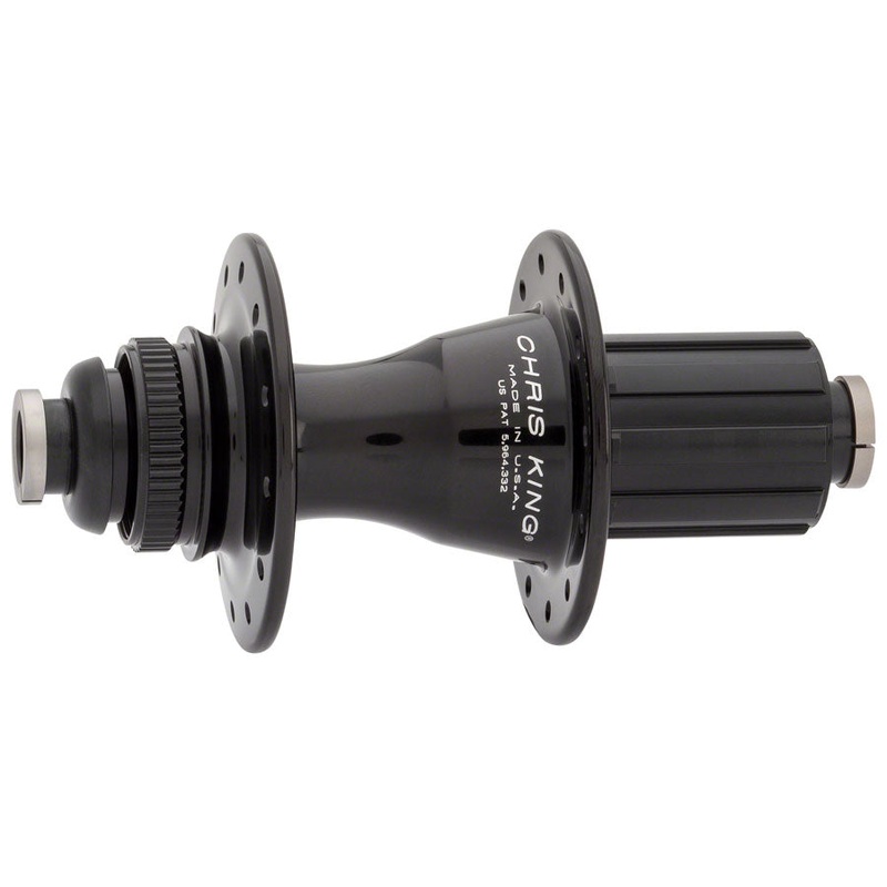 Chris King R45D Rear Hub - 12 x 142mm Center-Lock HG 11 Road Black 24H