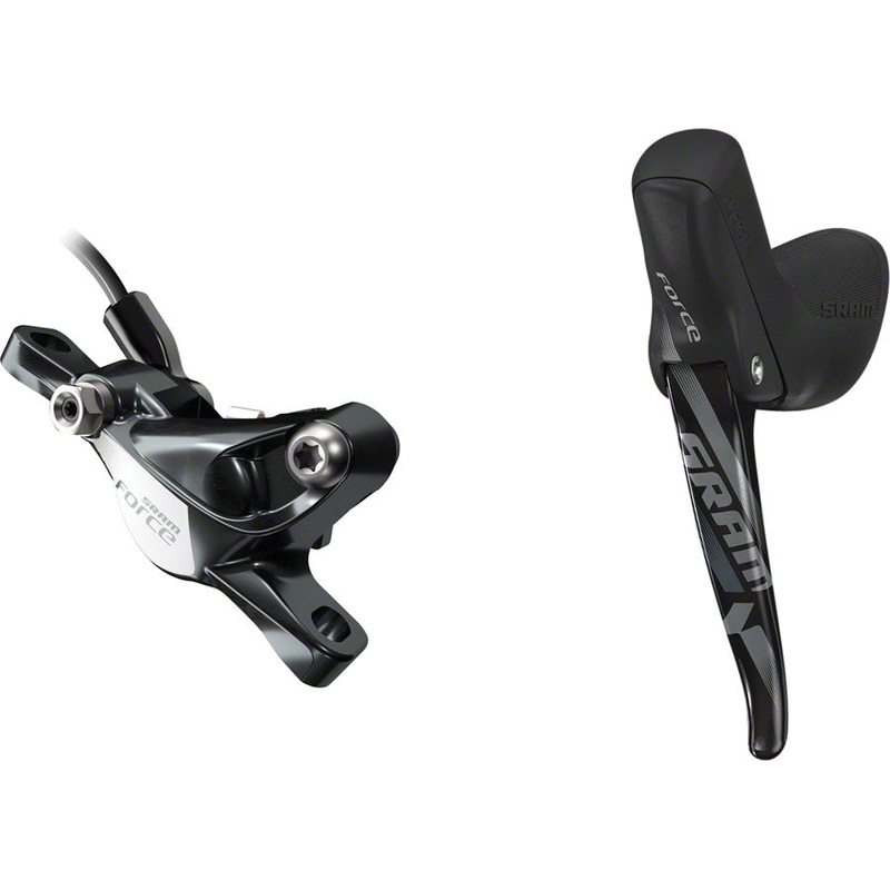 SRAM Force 1 Disc Brake and Lever - Front Hydraulic Post Mount Black A1