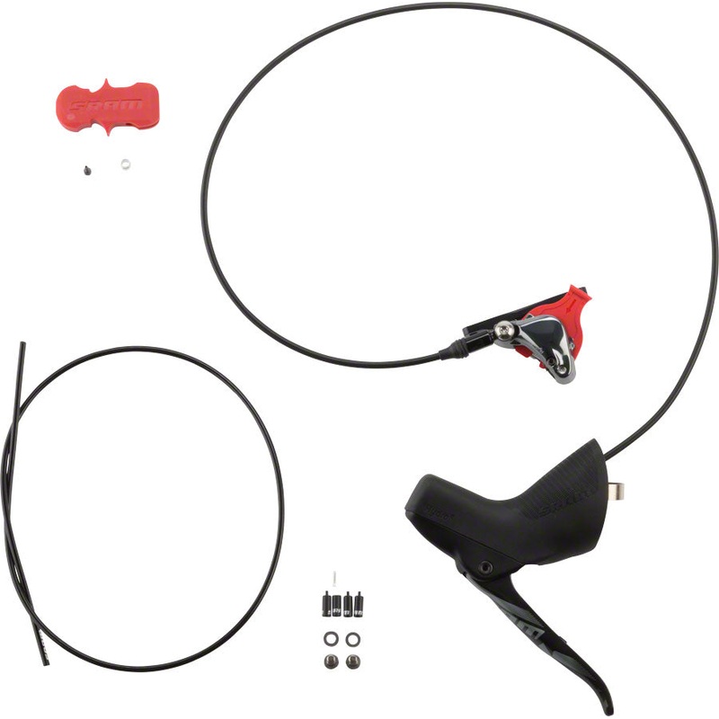 SRAM Force 1 Left Hydraulic Brake Lever Force Disc Brake Caliper 950mm Hose Flat Mount