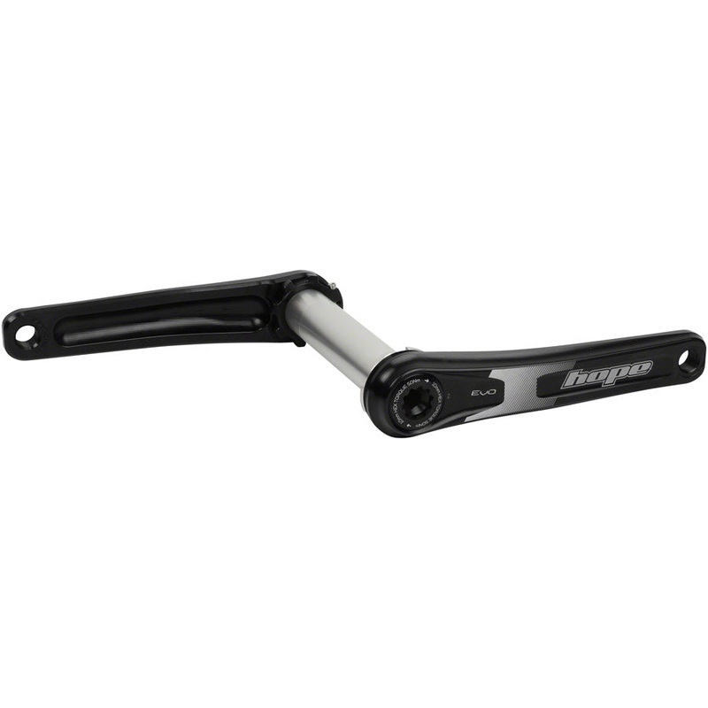 Hope Evo Fat Bike Crankset - 170mm Direct Mount 30mm Spindle For 190/197mm Rear Spacing BLK
