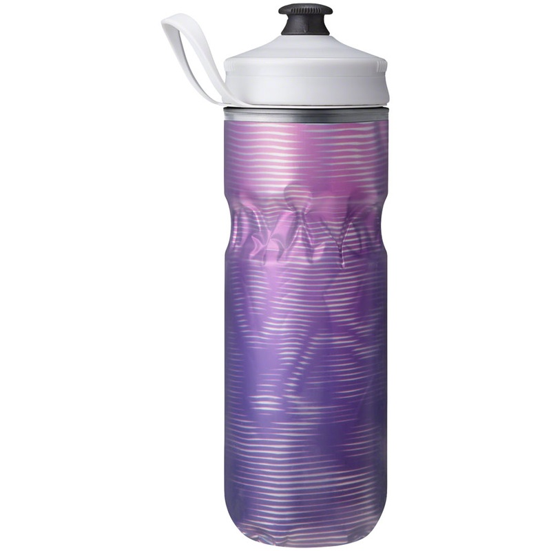 Hydrapak Polar Sport Pulse Insulated Water Bottle - 20oz Purple