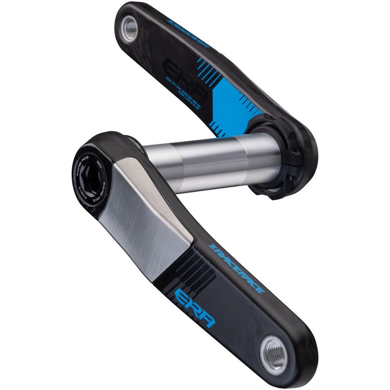 RaceFace ERA Crankset - 165mm Direct Mount 136mm Spindle CINCH Interface Carbon Blue