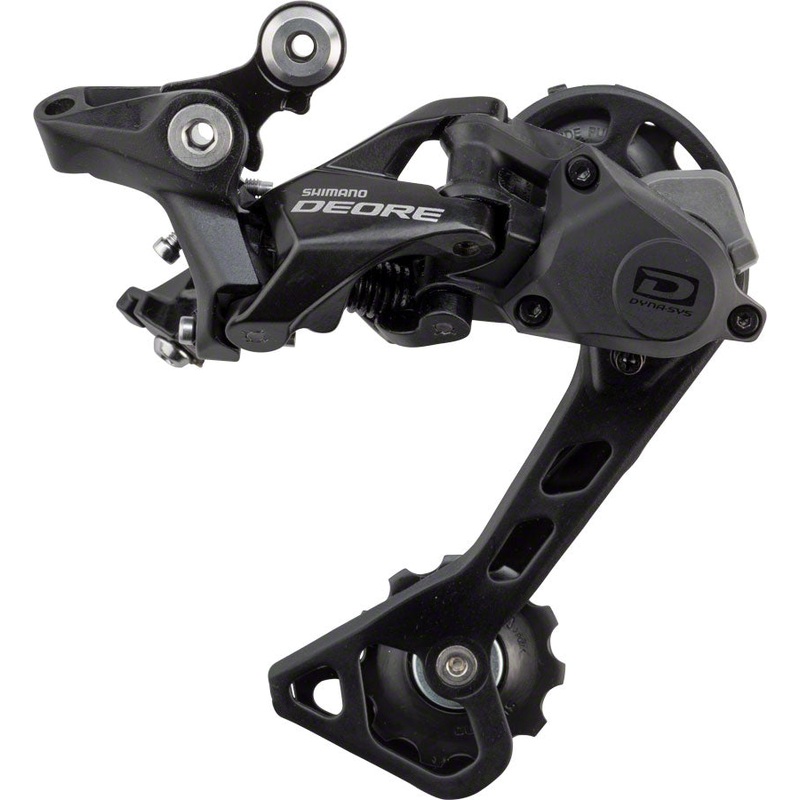 Shimano Deore RD-M6000-GS Rear Derailleur - 10 Speed Medium Cage Black