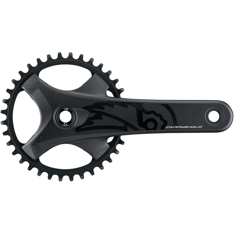 Campagnolo EKAR GT Crankset - 170mm 13-Speed 42t 123mm BCD Campagnolo Ultra-Torque Spindle Interface BLK