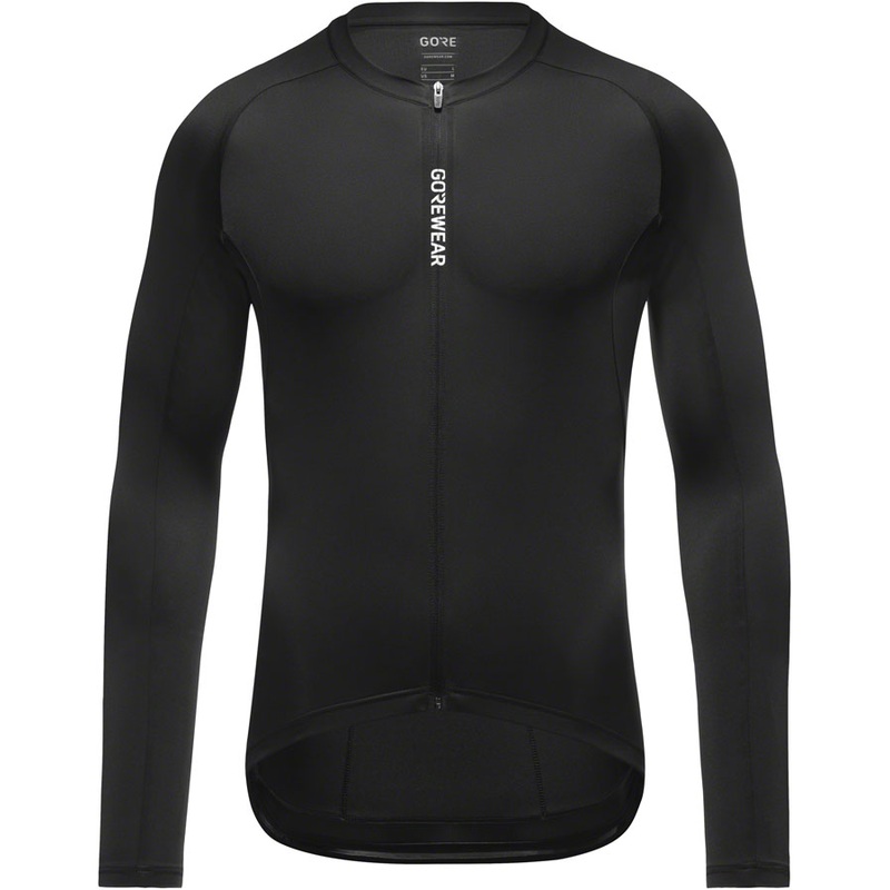 Gorewear Spinshift Long Sleeve Jersey - Black Mens Large