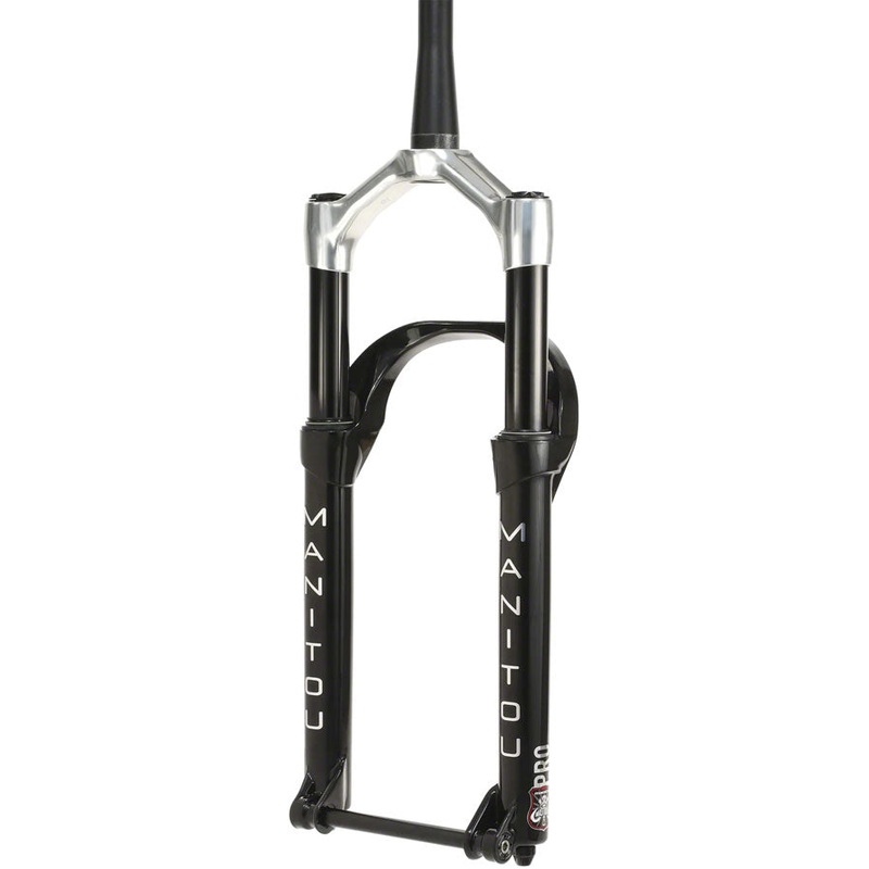 Manitou Mastodon Pro Suspension Fork - 26" 120 mm 15 x 150 mm 44 mm Offset Matte BLK Extended Gen 3