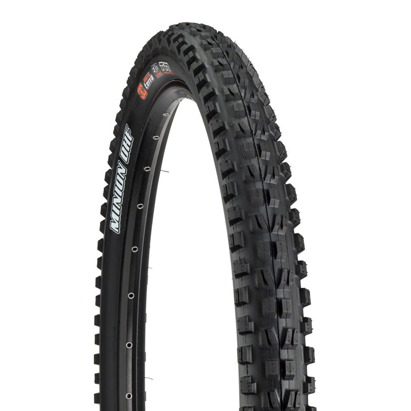 Maxxis Minion DHF Tire - 27.5 x 2.6 Tubeless Folding BLK 3C Maxx Terra EXO+