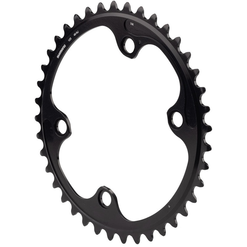 Shimano Dura-Ace FC-R9200 12-Speed Chainring - 40t Asymmetric 110 BCD BLK NJ