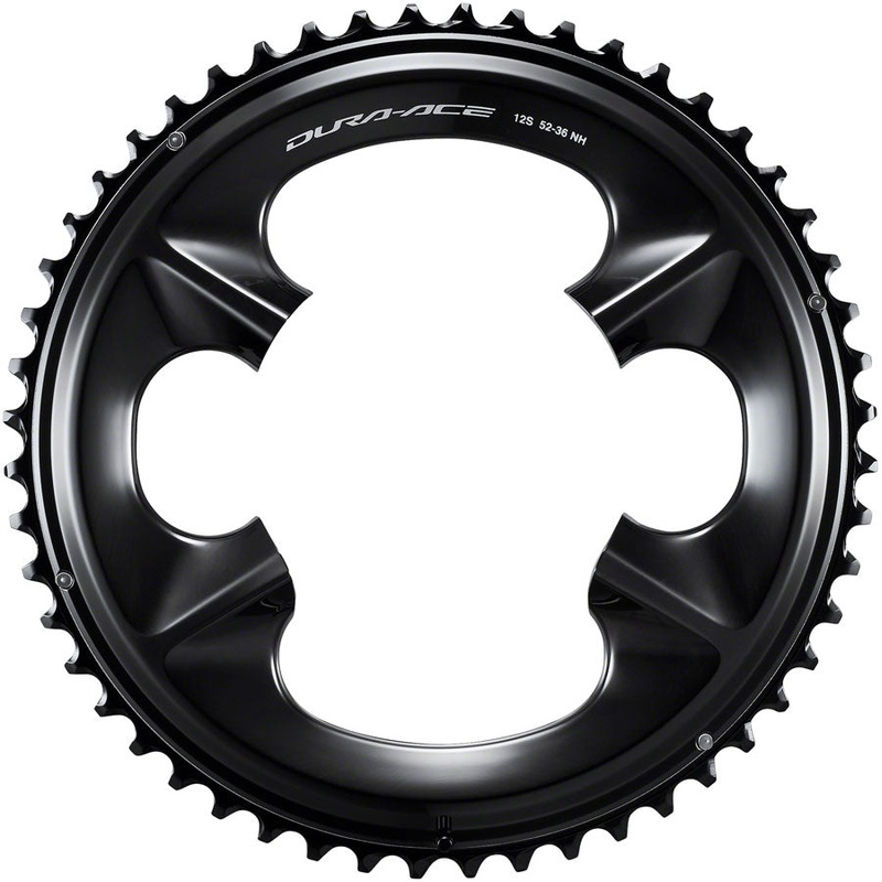 Shimano Dura-Ace FC-R9200 12-Speed Chainring - 52t Asymmetric 110 BCD BLK NH