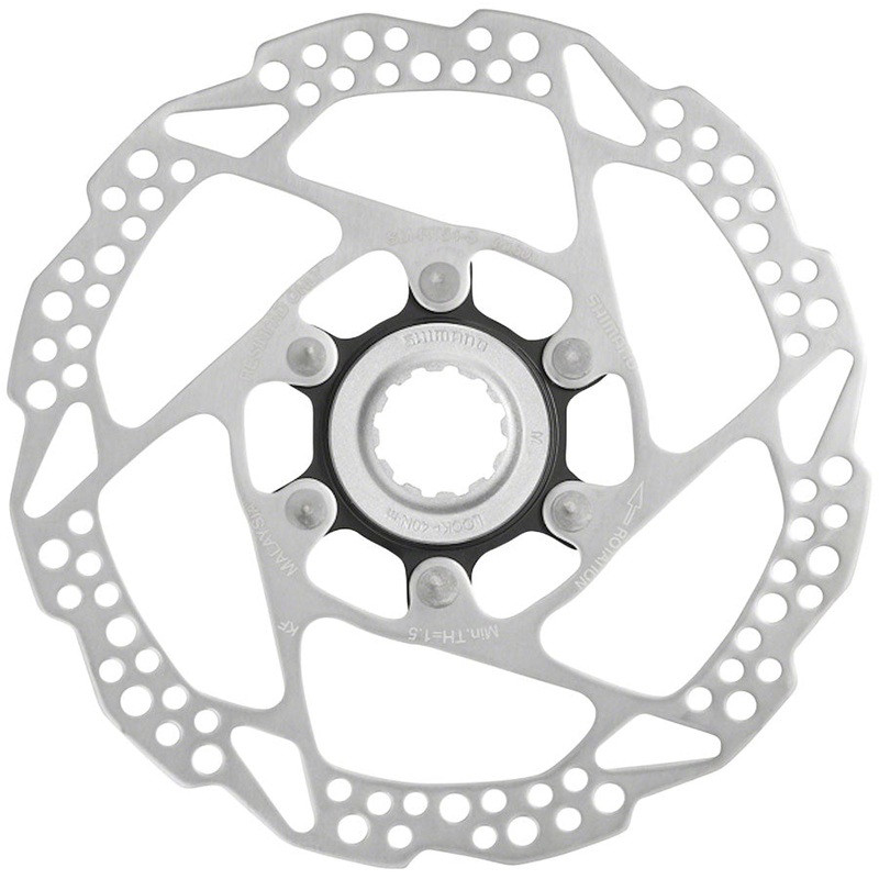 Shimano SM-RT54-SI Disc Brake Rotor - 160mm Center Lock For Resin Pads Only Internal Spline Lockring
