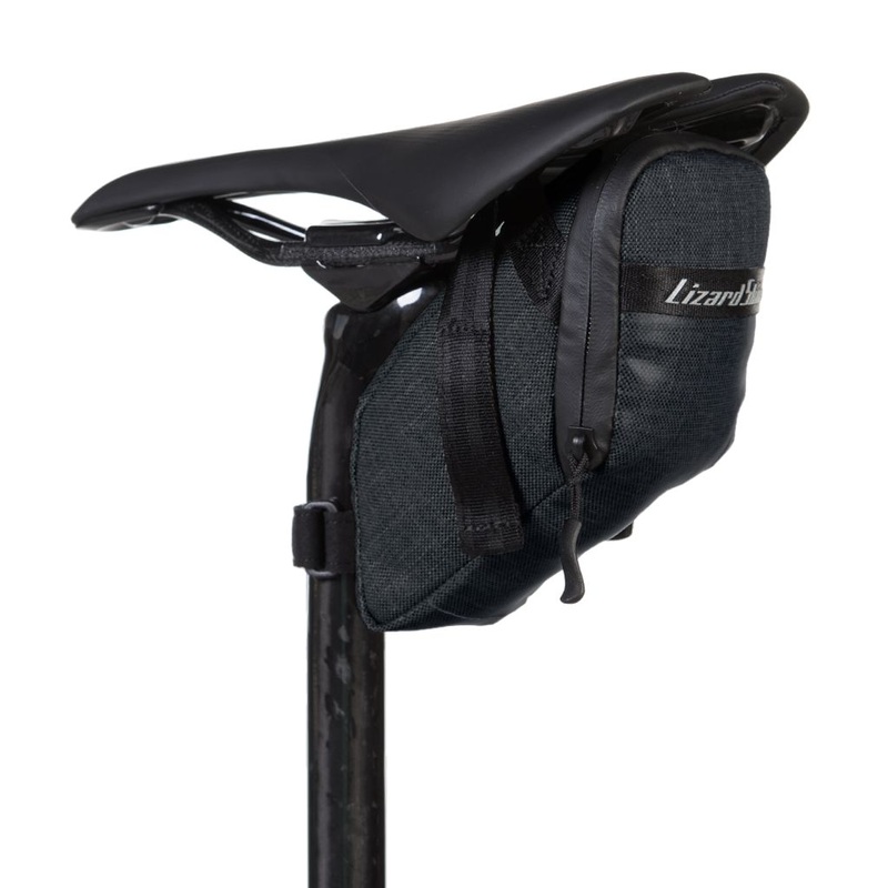 Lizard Skins Super Cache Seat Bag: Jet Black