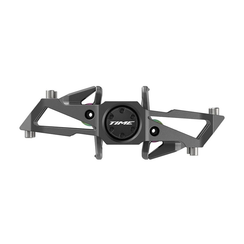 Time Speciale 10 Pedals - Dual Sided Clipless Platform Aluminum 9/16" Gray Large B1