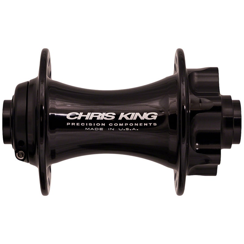 Chris King Boost Front Hub - 15 x 110mm 6-Bolt Black 32H