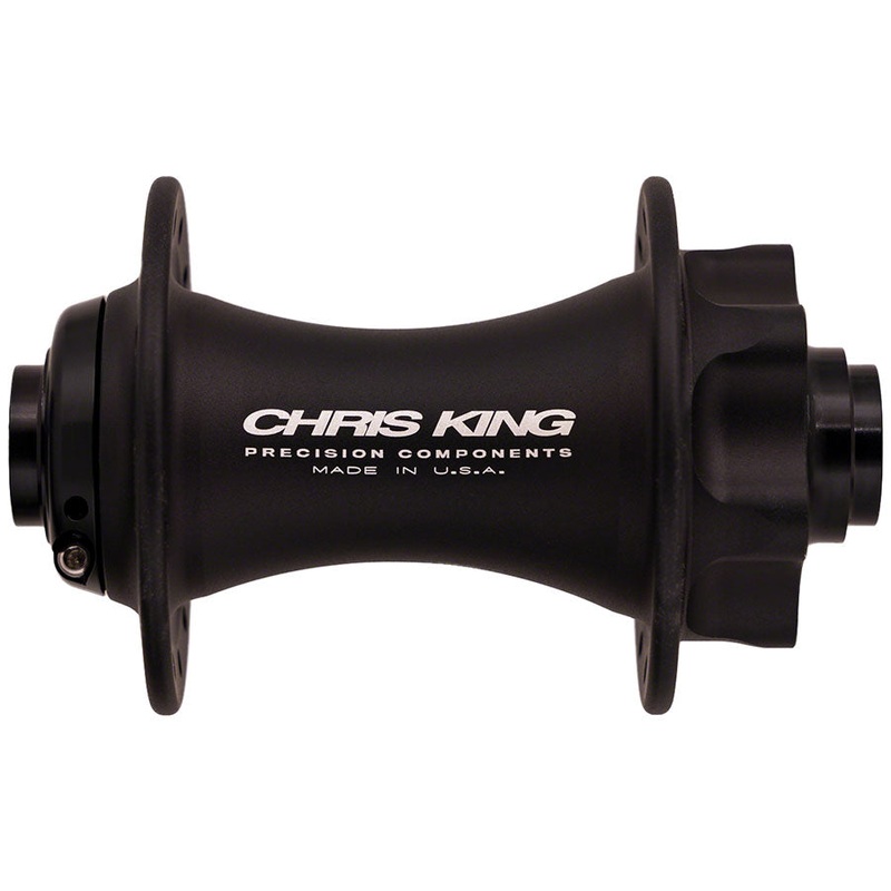 Chris King Boost Front Hub - 15 x 110mm 6-Bolt Matte Black 32H