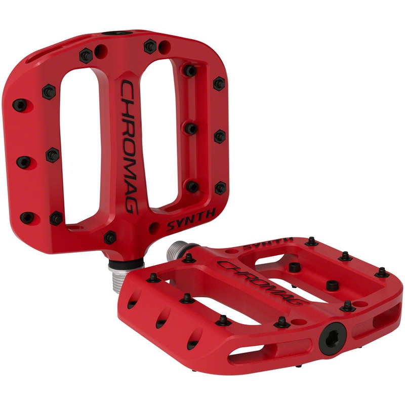 Chromag Synth Pedals Red