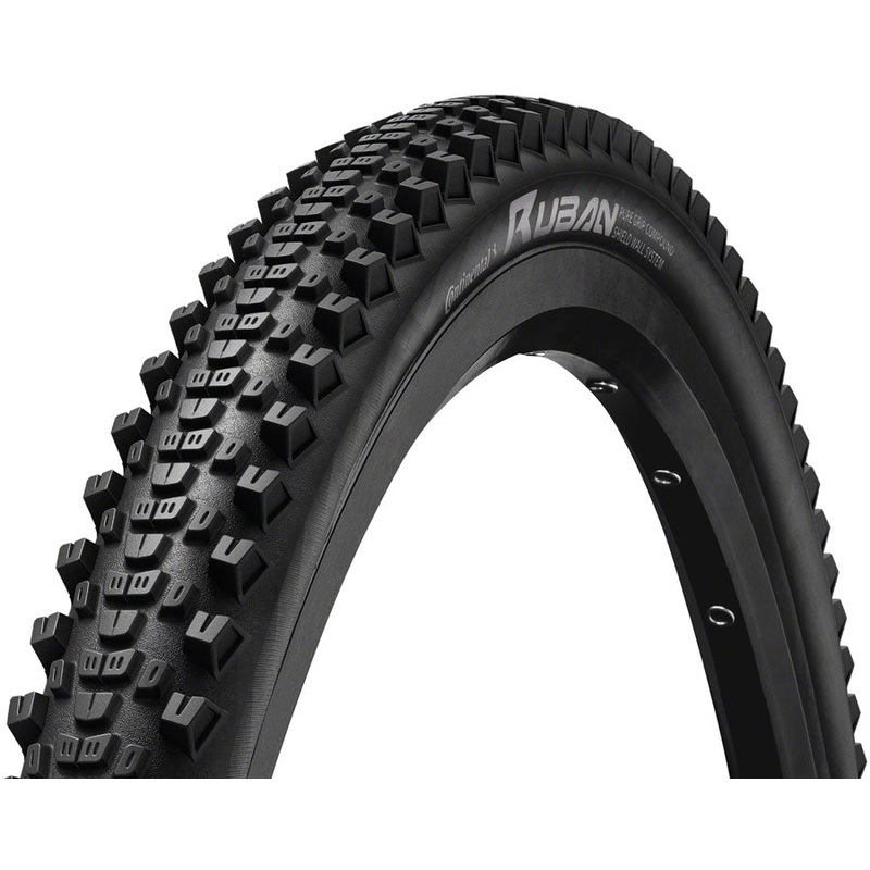 Continental Ruban Tire - 27.5 x 2.60 Tubeless Folding BLK SL PureGrip ShieldWall System E25