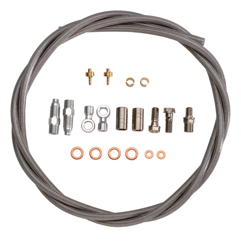 Hope Braided Stainless Hydraulic Hose Kit Fittings - Mfg by Goodridge Hope