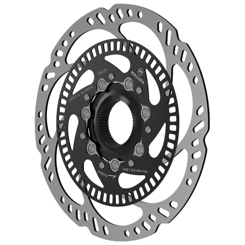 Magura MDR-C Disc Brake Rotor - Centerlock 180mm ABS Wheel Speed Sensor  R58