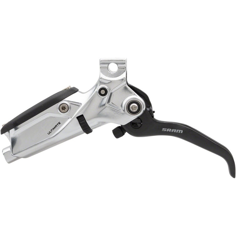 SRAM G2 Ultimate Disc Brake Lever Assembly - Carbon Lever Polar Grey Anodized A2