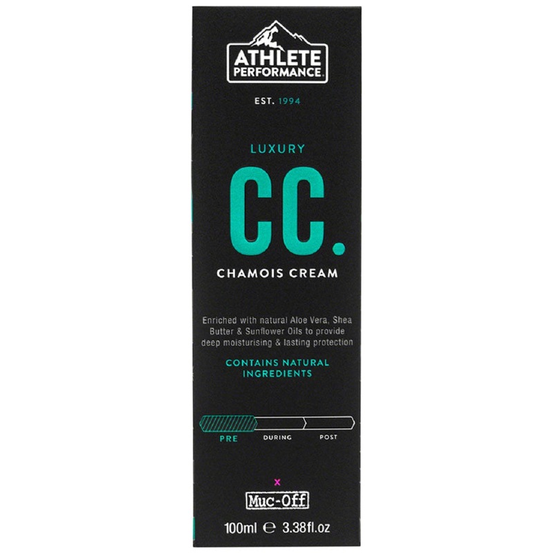 Athlete Performance by Muc-Off Luxury CC Chamois Cream: 100ml Tube