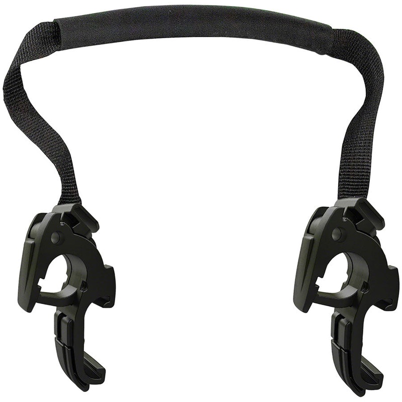 Ortlieb Replacement Pannier Hooks For QL2.1 Systems Fits 20mm Rails Only no inserts Pair BLK