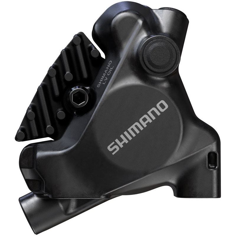 Shimano BR-MT805 XC Disc Brake Caliper - Rear Flat Mount 2-Piston Includes K04S Metal Pads