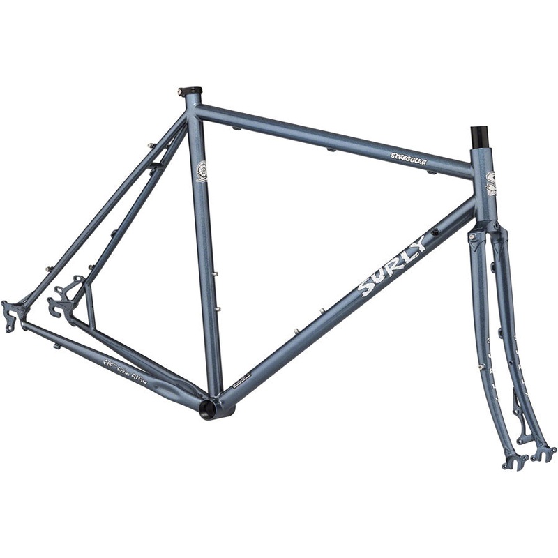 Surly Straggler Frameset - 650b Steel Cold Steel Blue 52cm