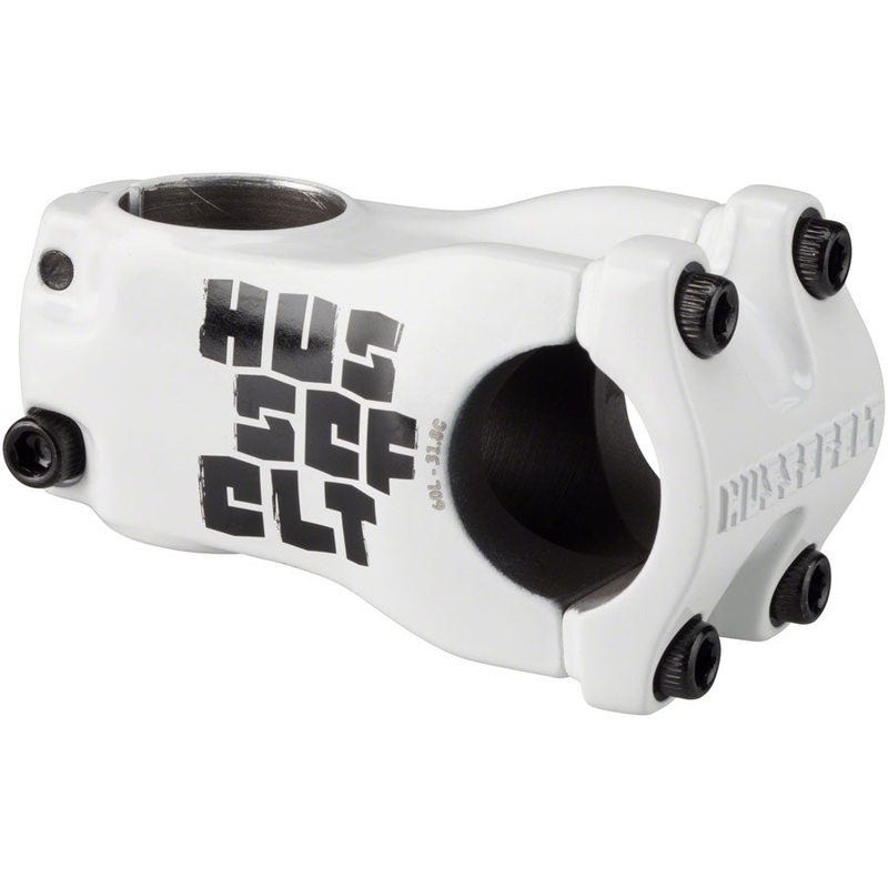 TruVativ Hussefelt Stem - 60mm 31.8 Clamp +/-0 1 1/8" Aluminum White